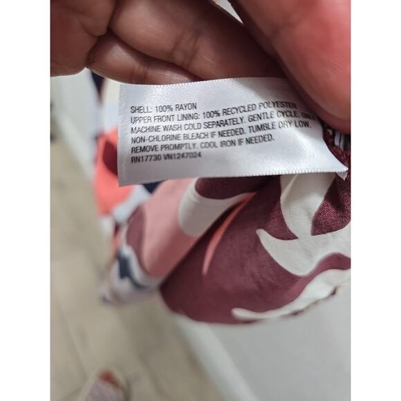 Womens A New Day Boho Long Sleeve Abstract Print Maxi Dress Multicolor Size 3X - Picture 6 of 7